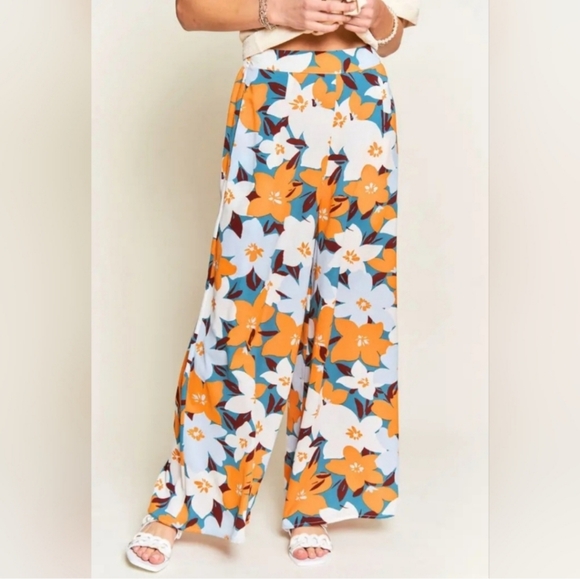 Palazzo printed pants - Picture 1 of 1